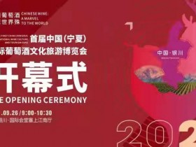 首届中国（宁夏）国际葡萄酒文化旅游博览会在银川开幕